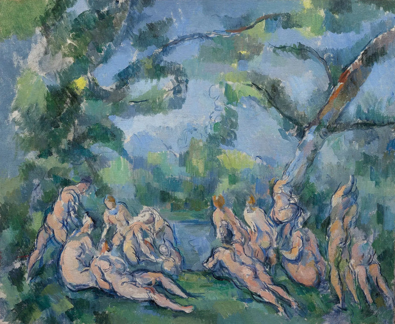 Uimareita - Paul Cézanne