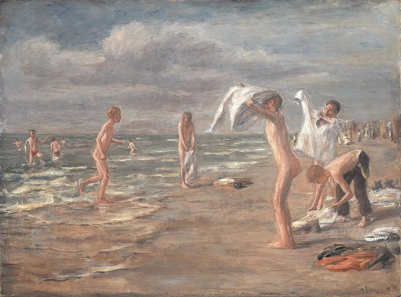 Poikien kylpy - Max Liebermann