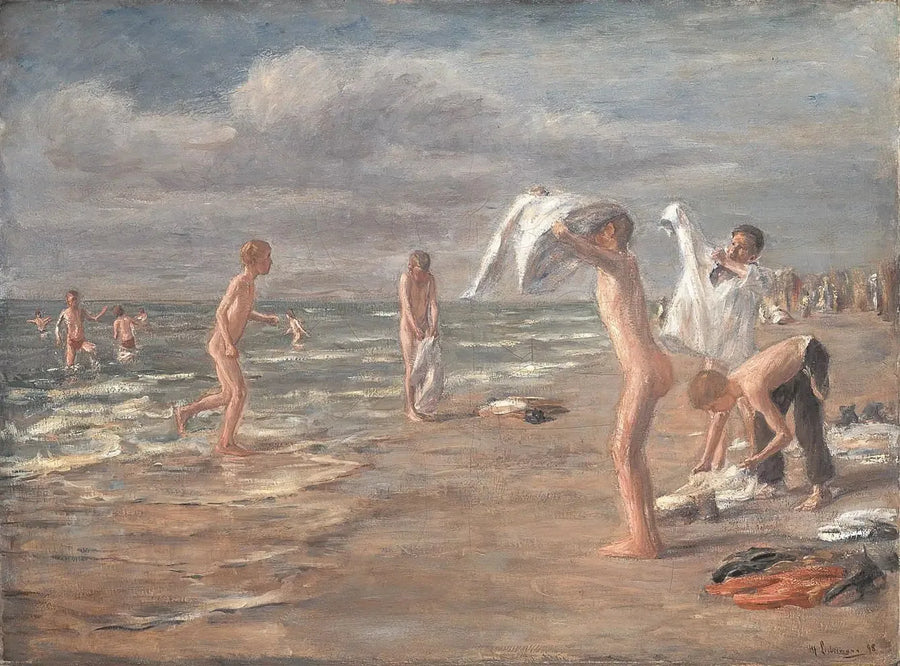 Poikien kylpy - Max Liebermann