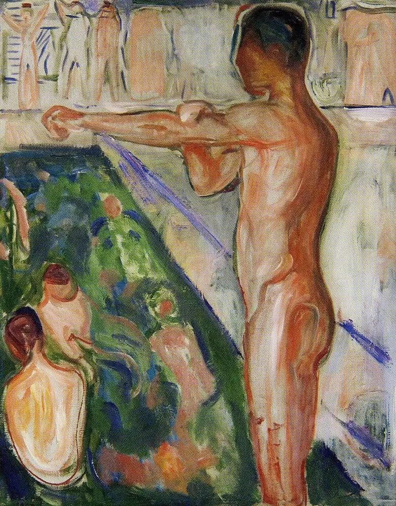 Kylpy - Edvard Munch