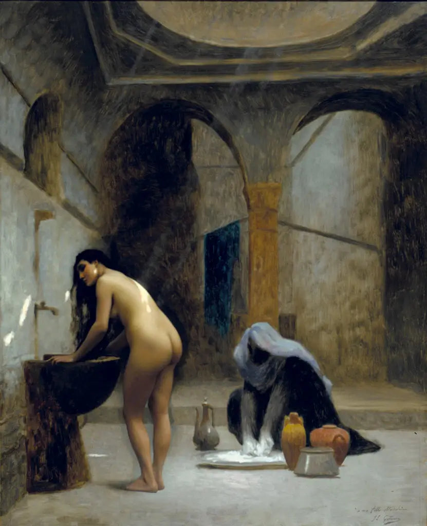 Moorin kylpy - Jean-Léon Gérôme