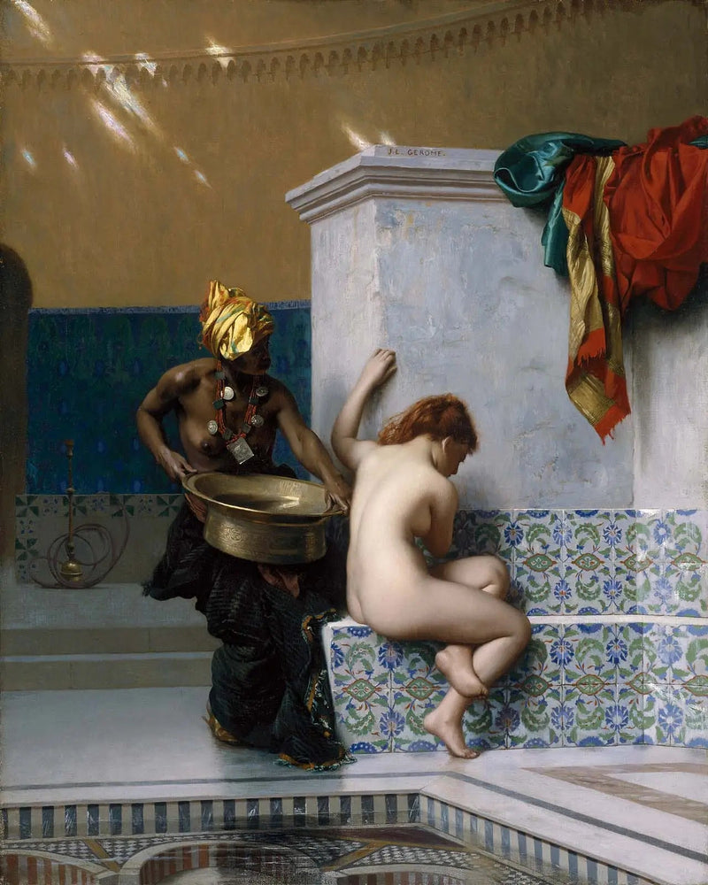 Moorin kylpy - Jean-Léon Gérôme