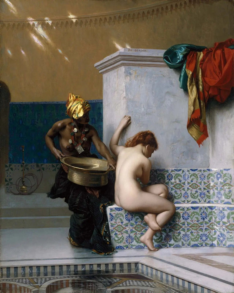Moorin kylpy - Jean-Léon Gérôme