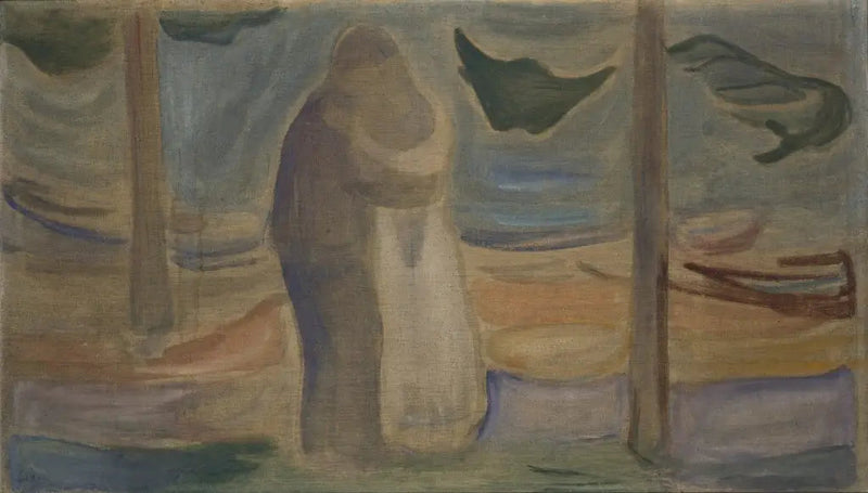 Suudelma rannalla (Frise Reinhardt) - Edvard Munch
