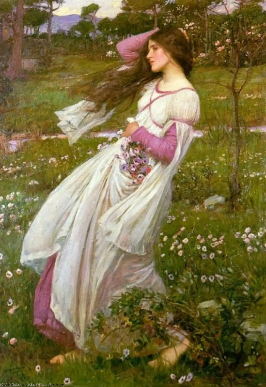 Tuulen viemä - John William Waterhouse