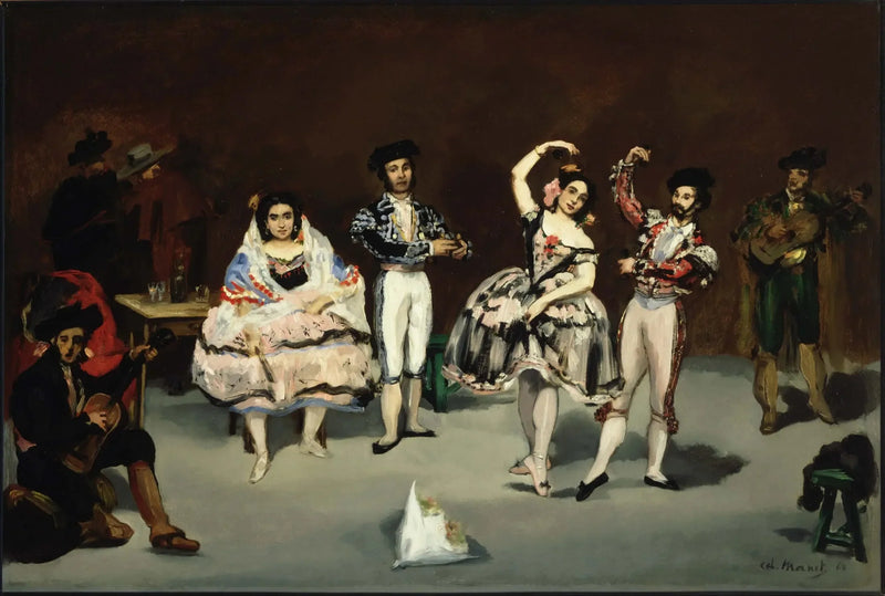 Espanjalainen baletti - Édouard Manet