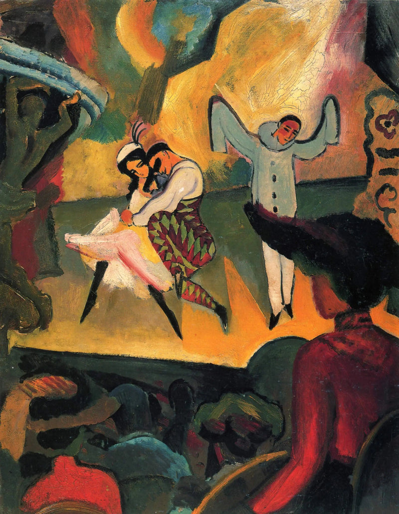 Venäläinen baletti I - August Macke