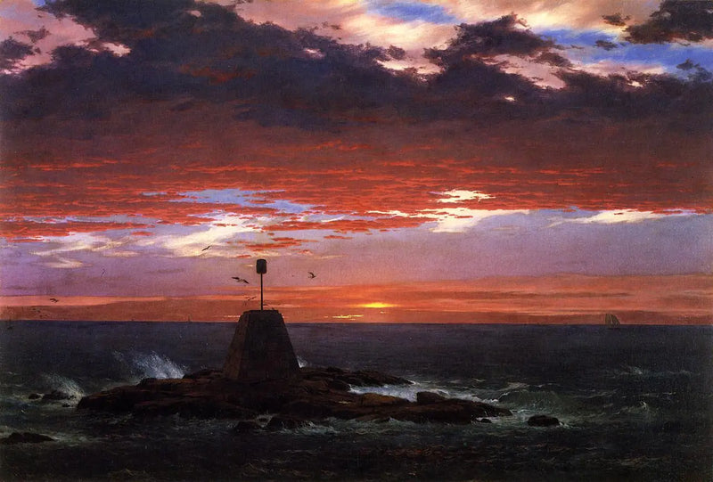 Ballise, Mount Desert Islandin ulkopuolella - Frederic Edwin Church