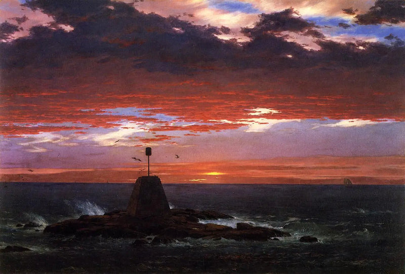 Ballise, Mount Desert Islandin ulkopuolella - Frederic Edwin Church