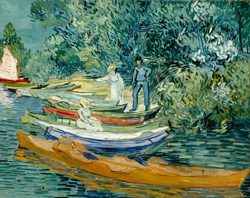 Oise-pankki Auvers'ssa - Vincent van Gogh