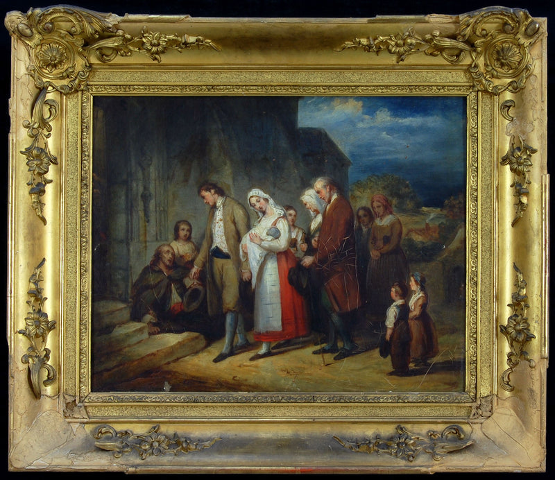 Kaste kylässä - Ary Scheffer