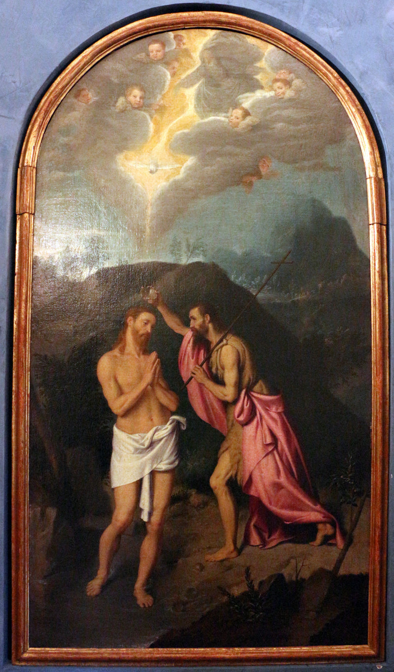 Kristuksen kaste - Giovanni Battista Moroni