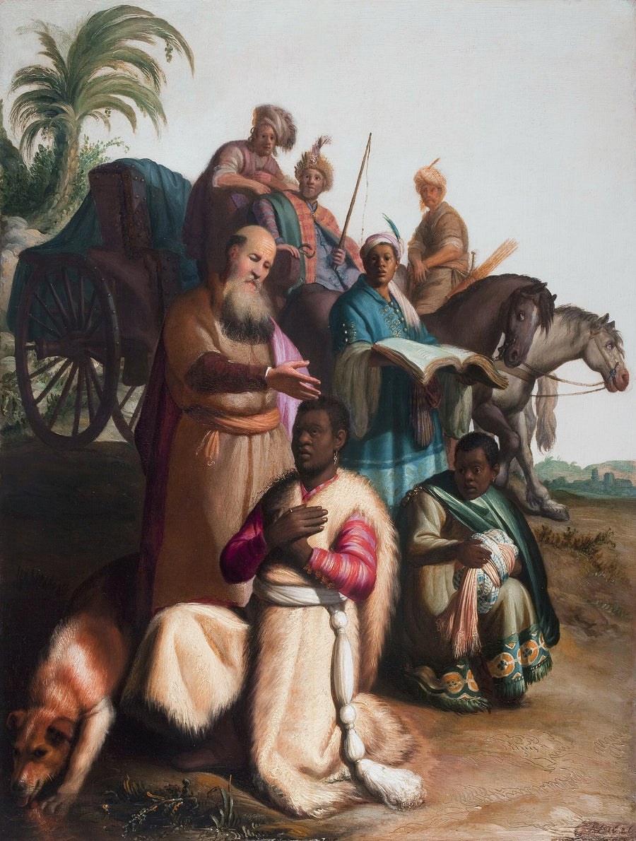 Eunukin kaste - Rembrandt