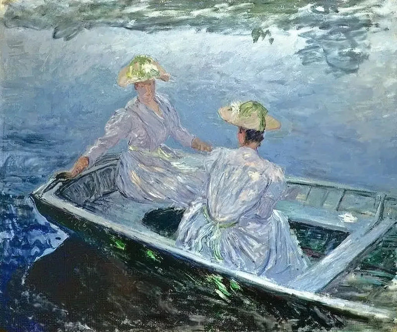 Sininen vene W1153 - Claude Monet