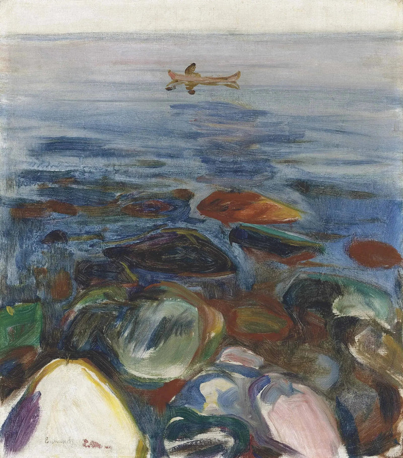 Vene merellä - Edvard Munch