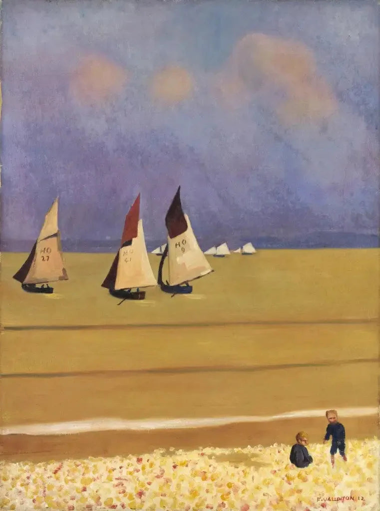 Honfleurin veneet - Félix Vallotton