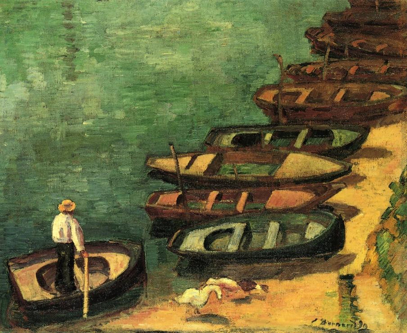 Pont-Avenin laivat - Émile Bernard