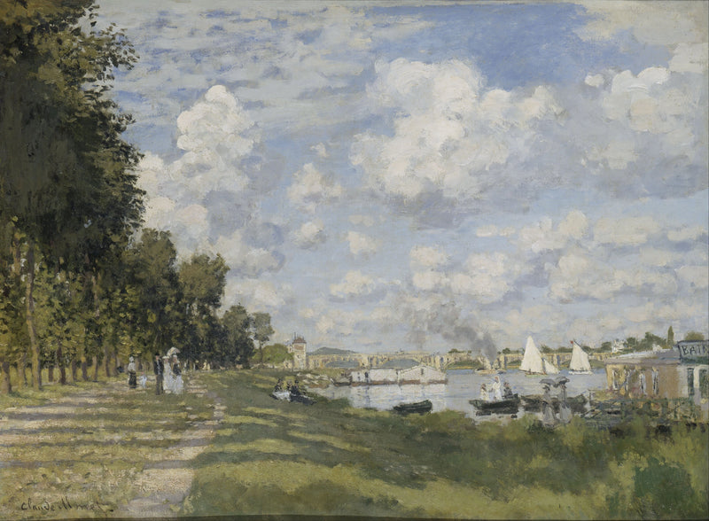 Argenteuilin allas W225 - Claude Monet