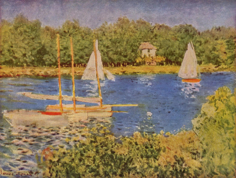Argenteuilin allas W325 - Claude Monet