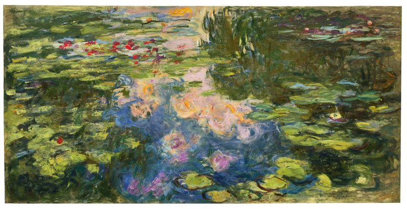 The Water Lilies Basin, yksityinen kokoelma W1897 - Claude Monet