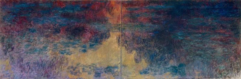 The Water Lilies Basin, illalla W1964 -1965 - Claude Monet