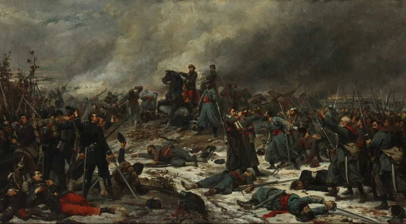 Auvoursin taistelu, 10. tammikuuta 1871 - Lionel Royer