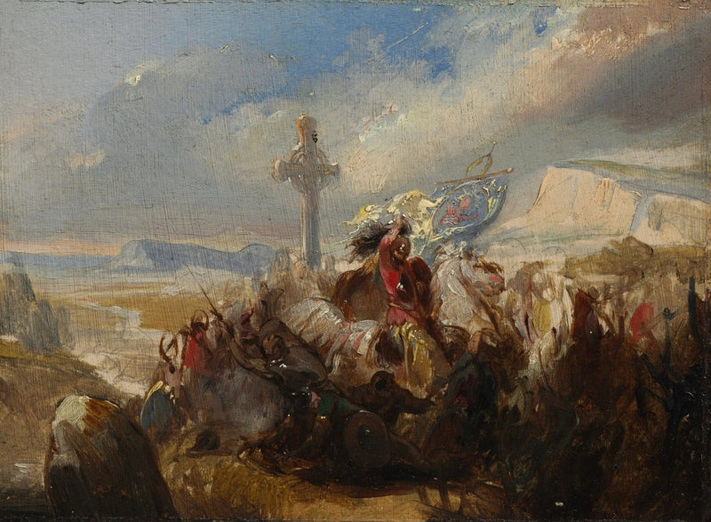 Poitiersin taistelu, 25. lokakuuta 732 - Charles de Steuben