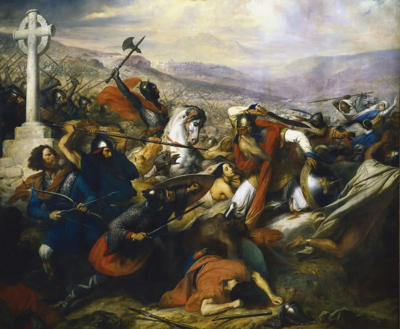 Poitiersin taistelu - Charles de Steuben