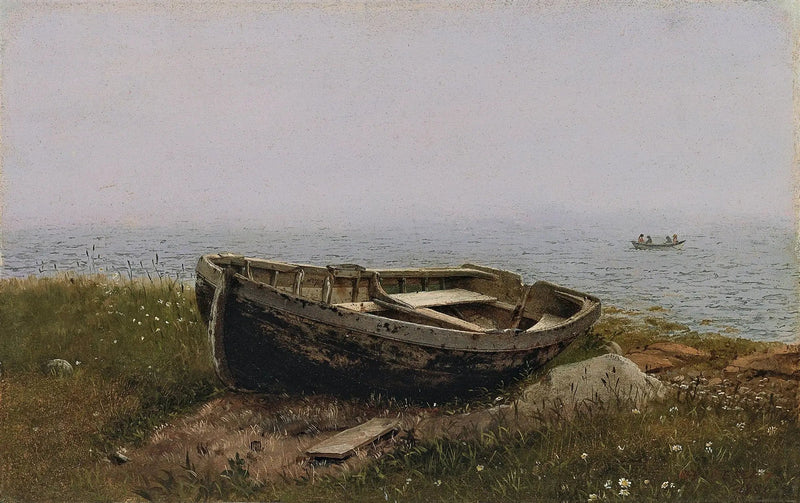 Hylätty laiva - Frederic Edwin Church