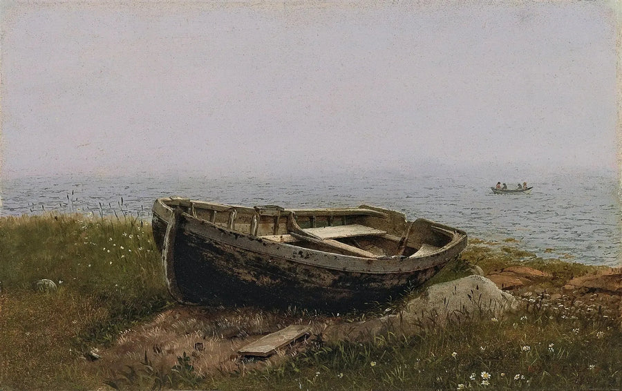Hylätty laiva - Frederic Edwin Church