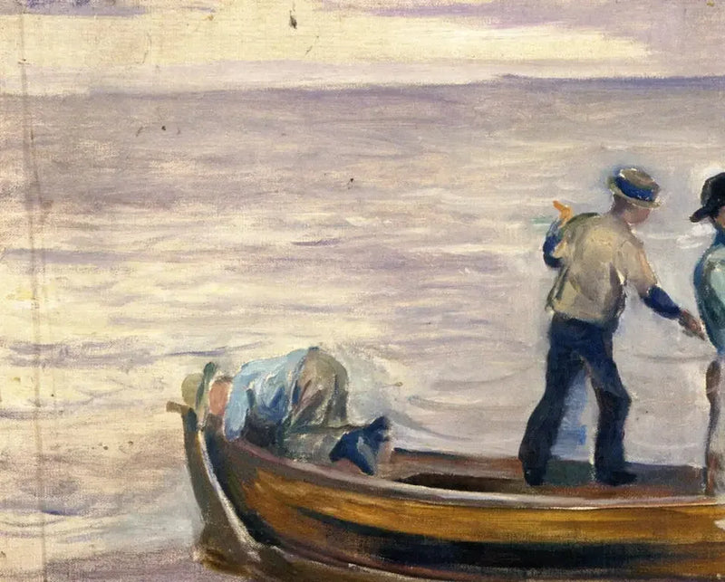 Laiva kolmen pojan kanssa - Edvard Munch