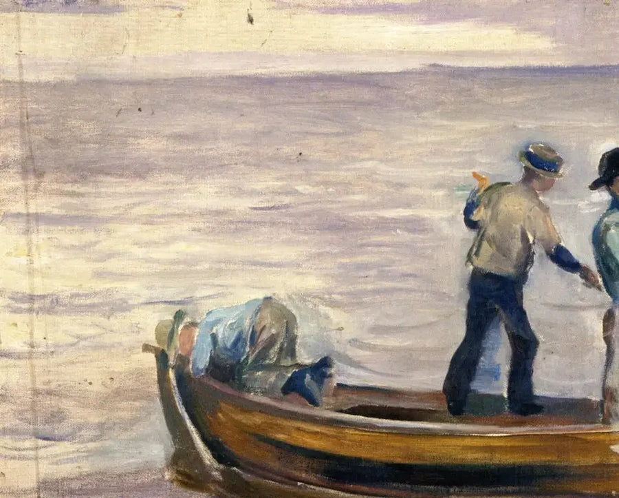Laiva kolmen pojan kanssa - Edvard Munch