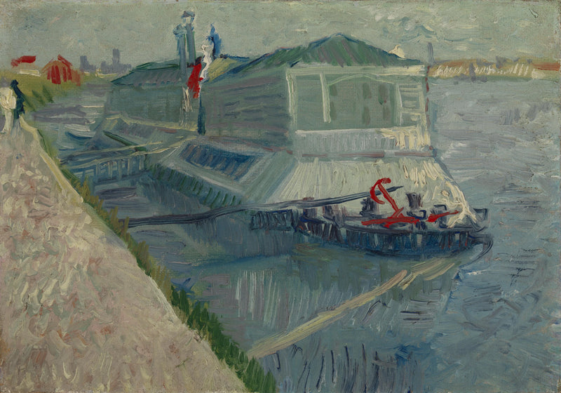 Pesulavene Seine-joella Asnières'ssa - Vincent van Gogh
