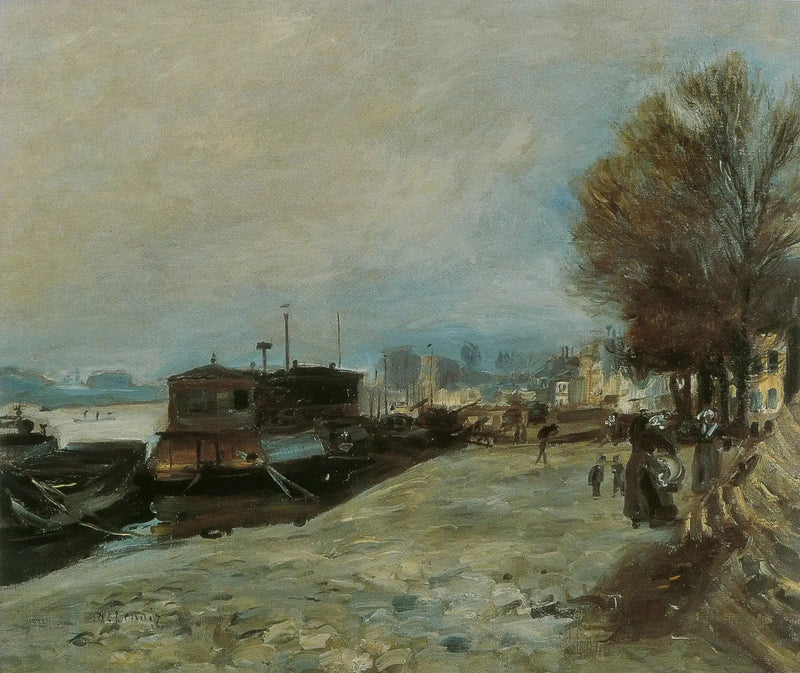 Pesulautta Seine-joella - Pierre-Auguste Renoir