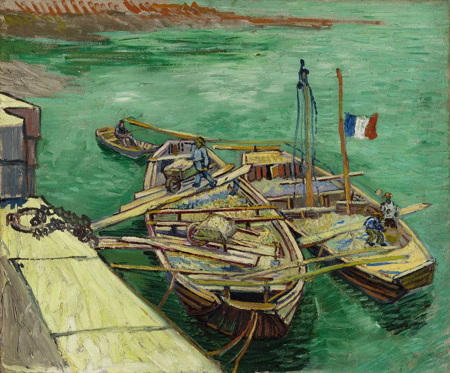 Sidotut veneet - Vincent van Gogh