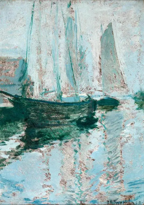 Gloucesterin laivat - John Henry Twachtman