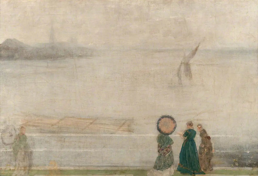Battersea Reach Lindsey Housesista - James Abbott McNeill Whistler