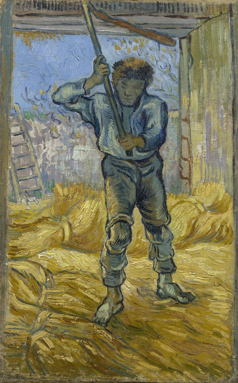 Lyöjä (Milletin mukaan) - Vincent van Gogh