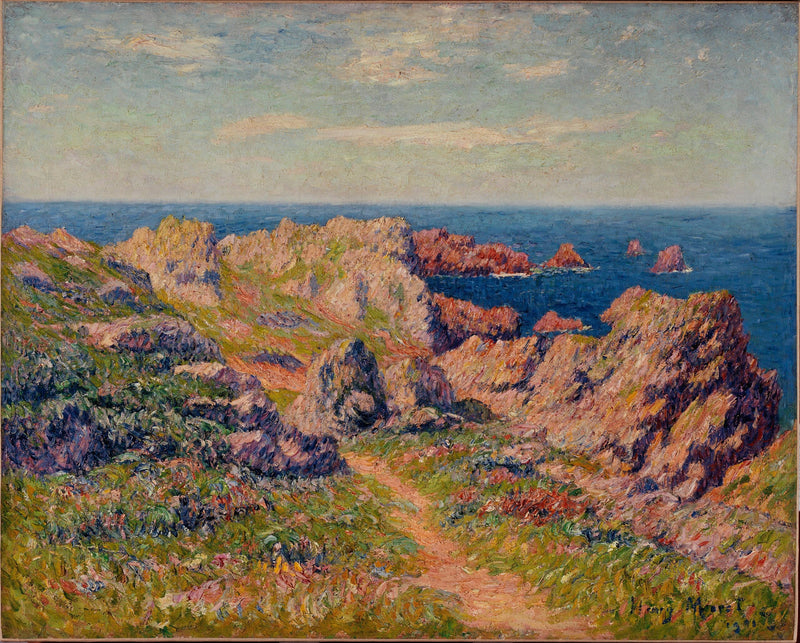 Kaunis sää Pernissä (Ouessantin saarella) - Henry Moret