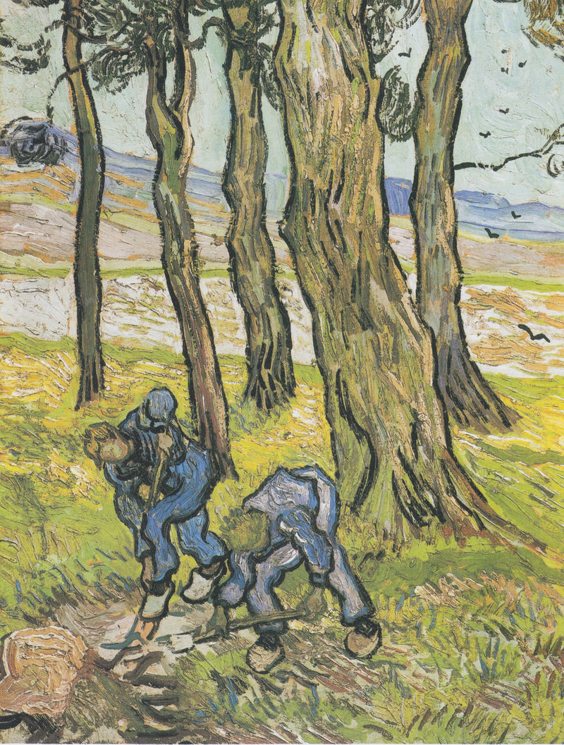 Kaksi kaivajaa puiden keskellä / Kaivajat - Vincent van Gogh