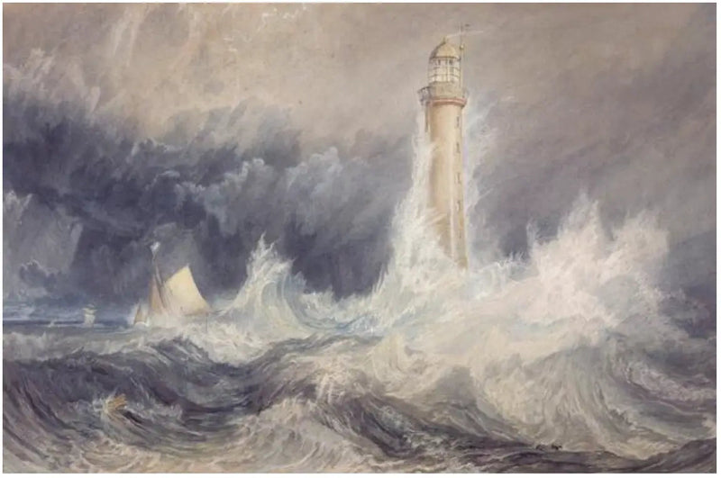 Bell Rockin majakka - J. M. W. Turner