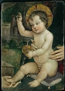 Jeesus-lapsen siunaus - Pinturicchio