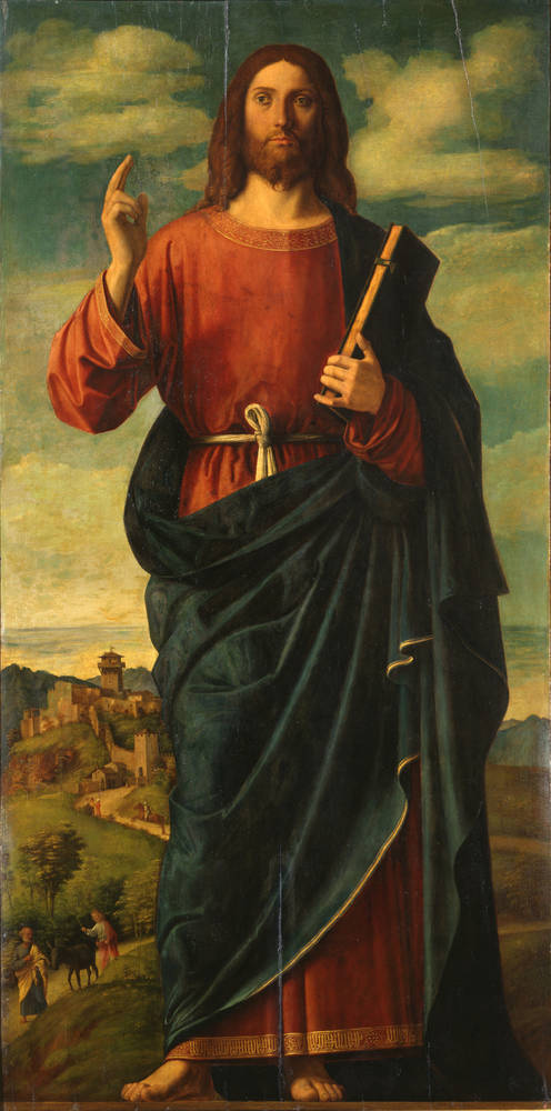 Kristuksen siunaus - Cima da Conegliano