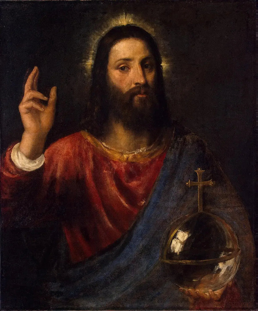 Kristuksen siunaus - Titian