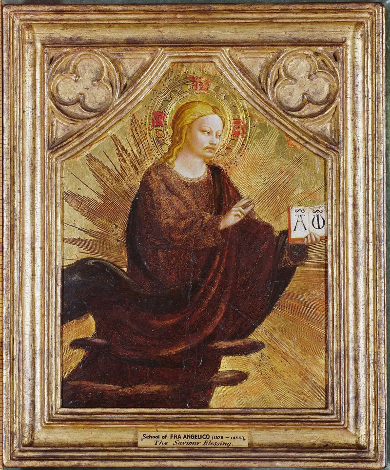 Vapahtajan siunaus - Fra Angelico