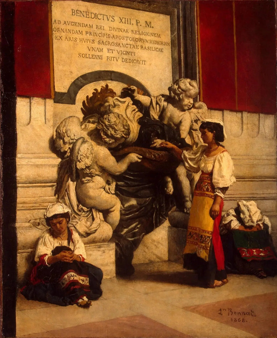 Pyhän Pietarin basilikan portti - Léon Bonnat