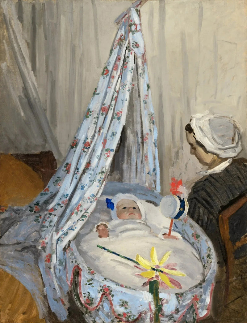Le Berceau, Camille Jean W101:n kanssa - Claude Monet