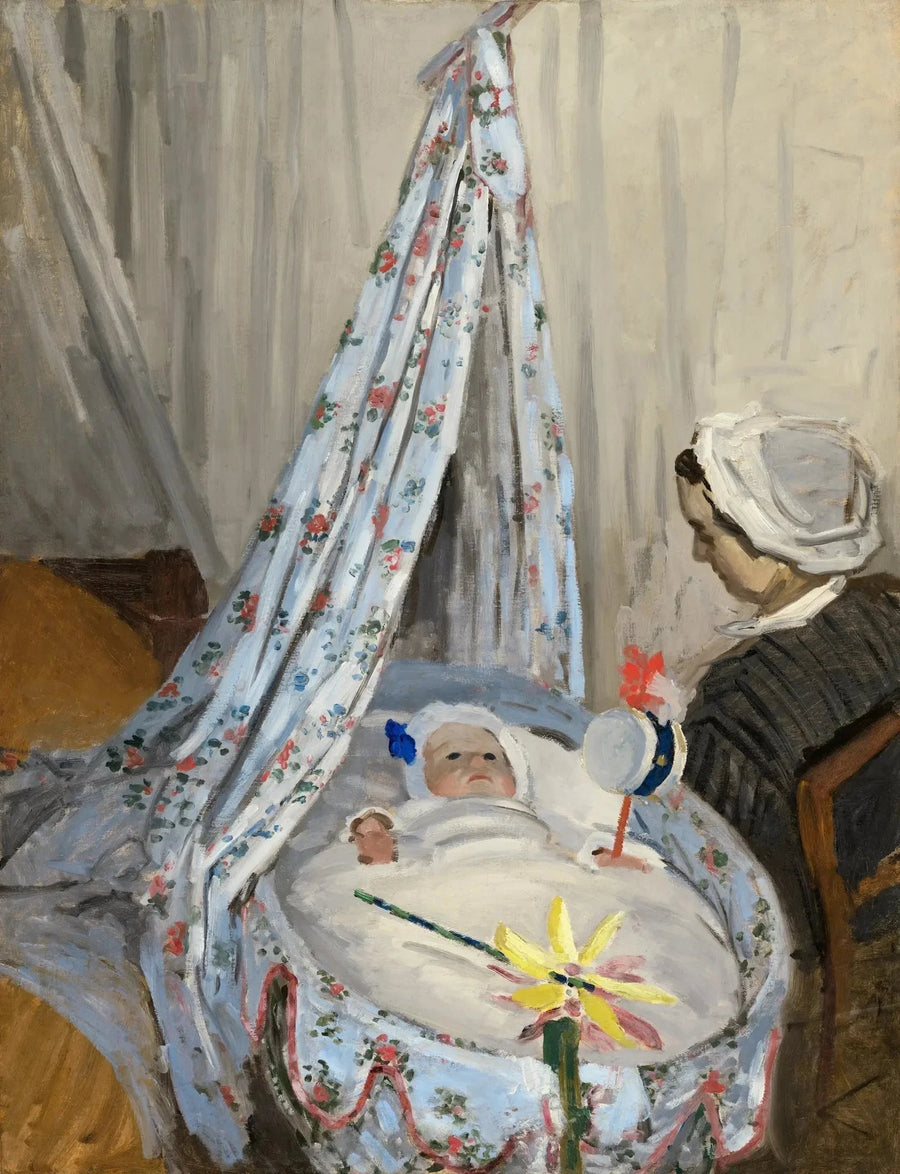 Le Berceau, Camille Jean W101:n kanssa - Claude Monet