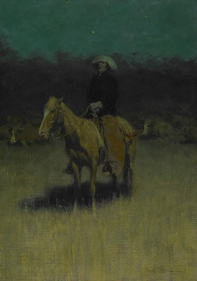 Cowboy-kehtolaulu - Frederic Remington