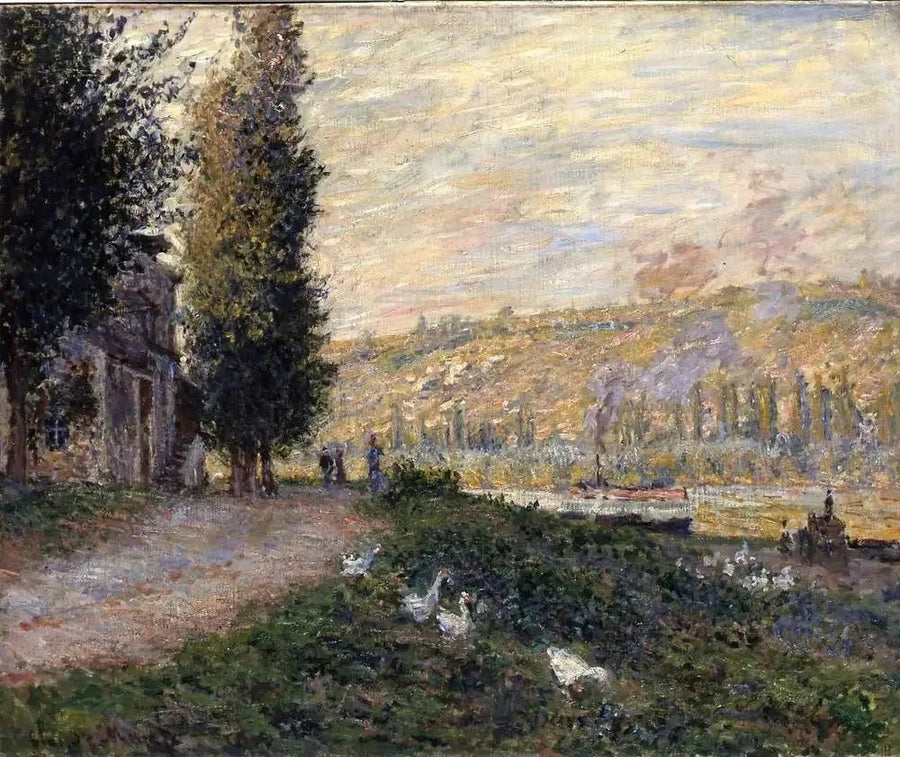 La Berge Lavacourtissa W495 - Claude Monet